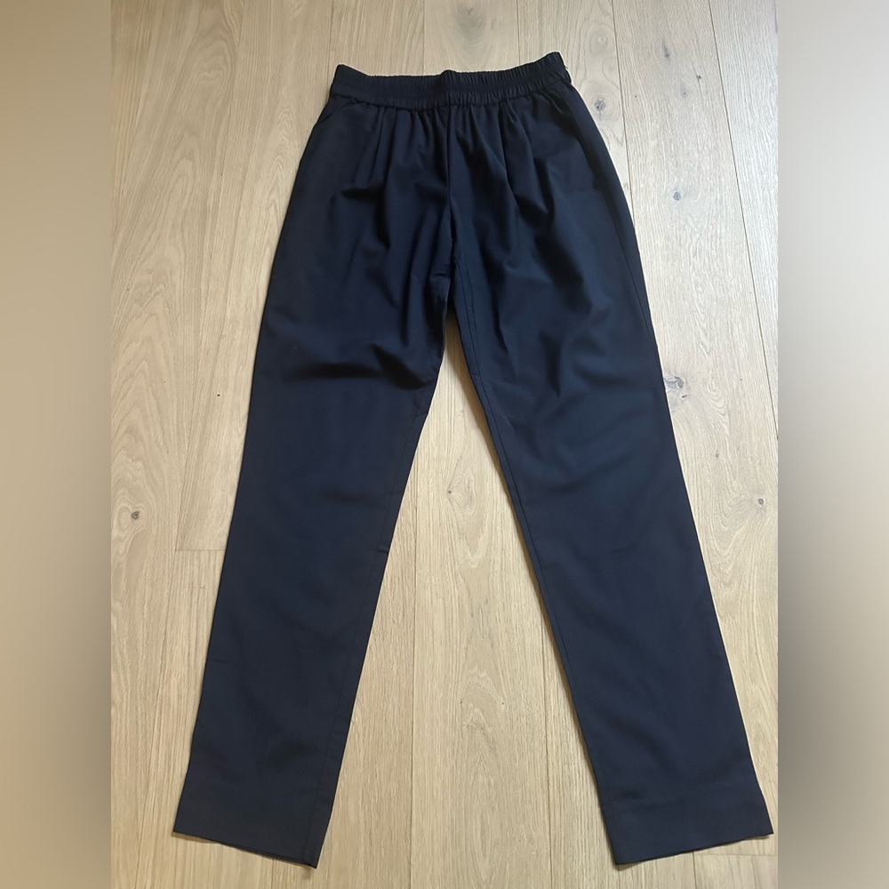 J.Crew Navy Dress or Casual Pants with Elastic Waist Size 2